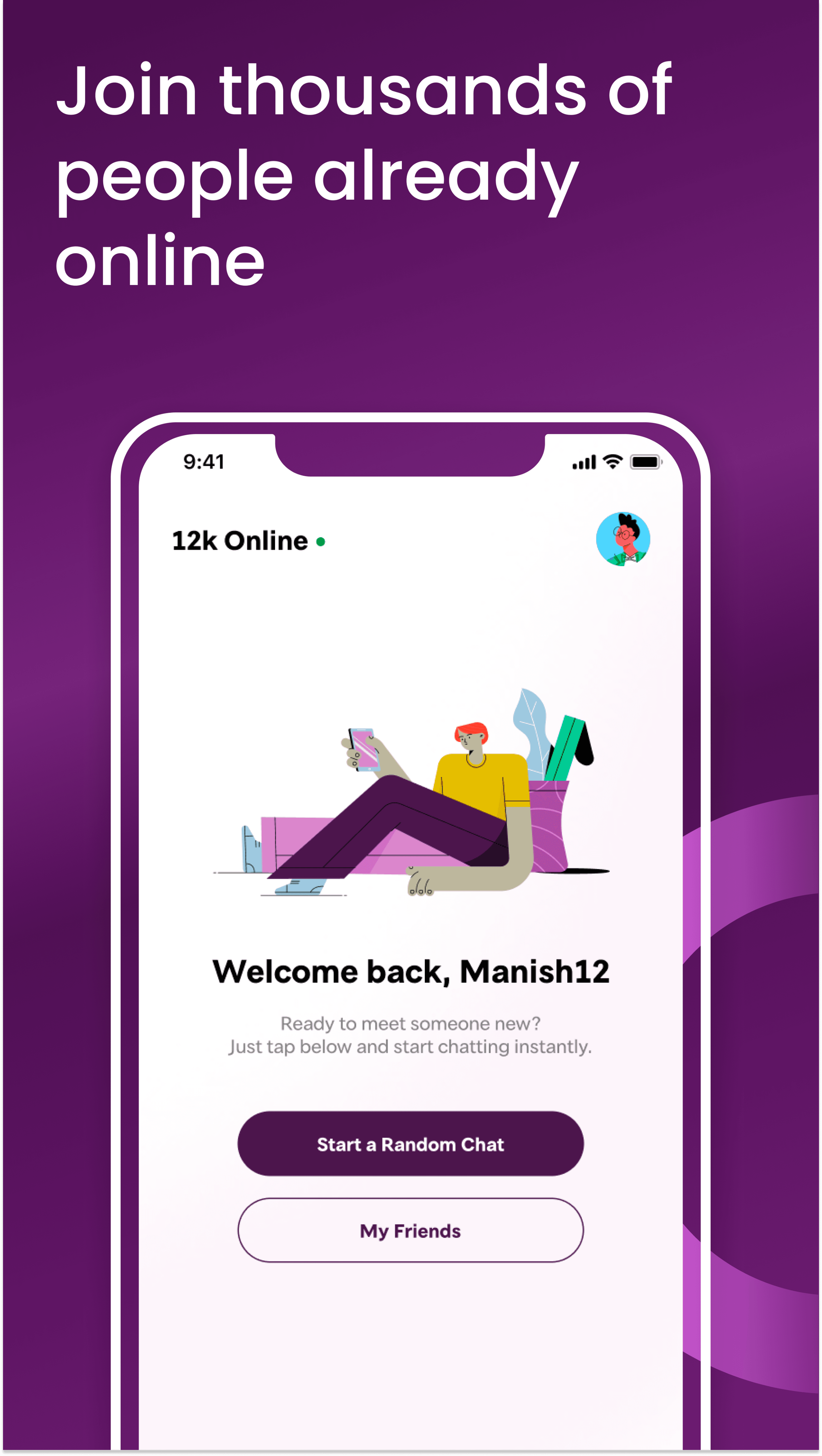 JelloChat random video chat app - video call strangers free