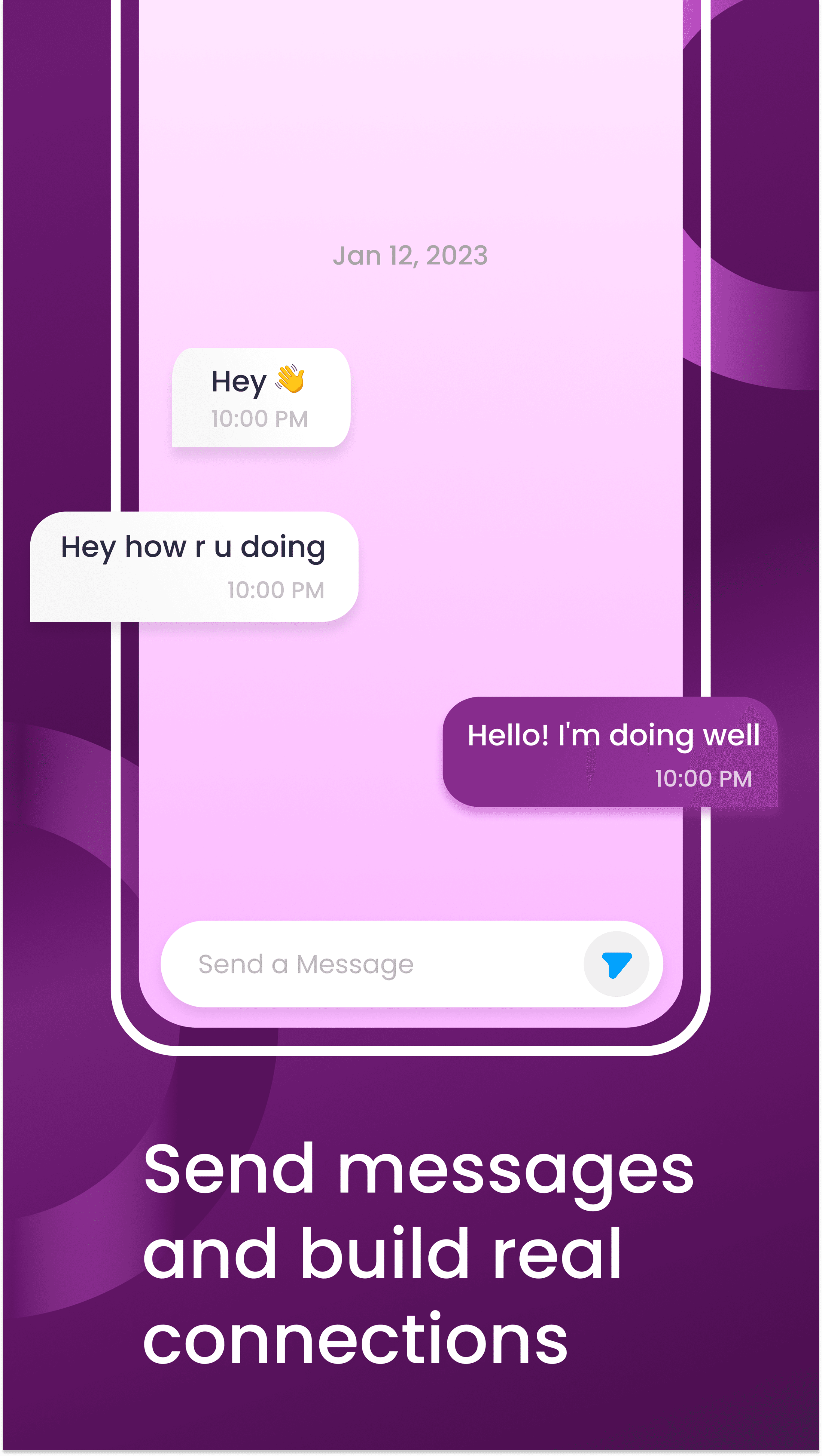 Live video chat interface - talk to random people